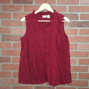 Ladies medium sleeveless